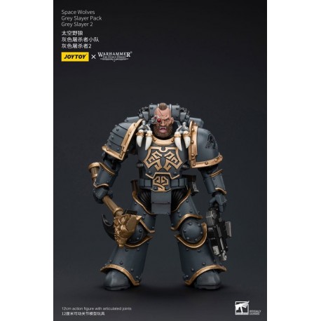Figura Warhammer Space Wolves Grey Slayer 12 cm
