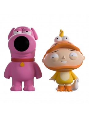 Figurines en vinyle Stewie et Brian de Family Guy