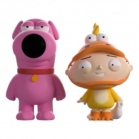 Figurines en vinyle Stewie et Brian de Family Guy