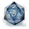 Dé CritStones Liquid Core D20 Ocean Orb 5 cm