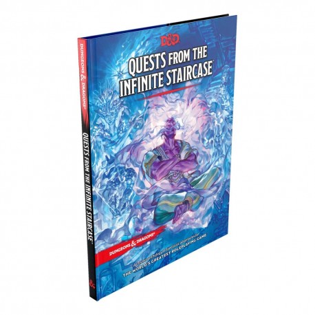 Livre Dungeons & Dragons Quests from the Infinite Staircase couverture rigide