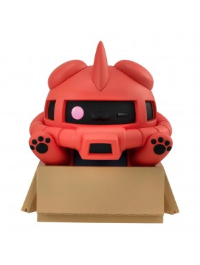 Figura Char's Zaku del Mobile Suit Gundam en rojo y negro