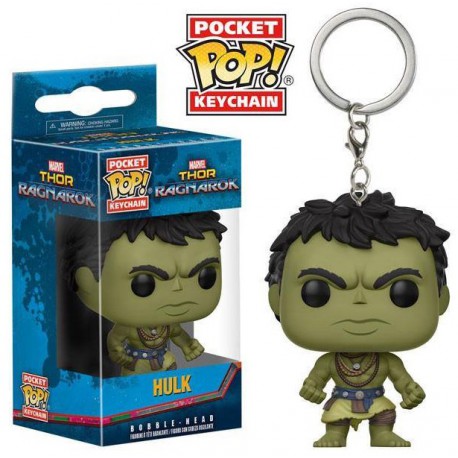 Keychain mini Funko Pop! Hulk Ragnarok Casual