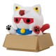 Figura de Gundam estilo gato de 13 cm en caja