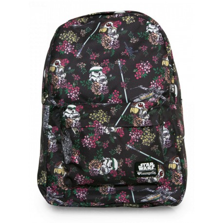 Backpack Loungefly Star Wars flowers