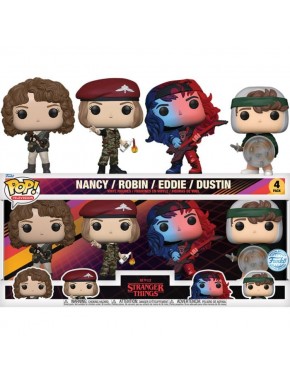 Pack 4 figuras POP! Stranger Things S4