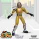 Figura de ação Willy de Double Dragon com traje amarelo