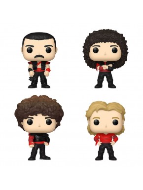 Pack de 4 figuras POP! de Queen en vinilo