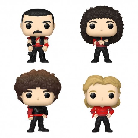 Pack de 4 figuras POP! de Queen em vinil