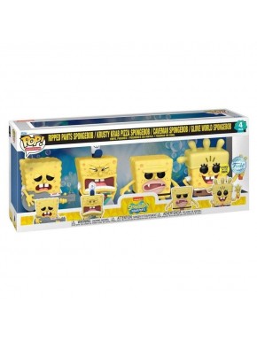 Set de 4 figuras Spongebob de vinilo Funko POP