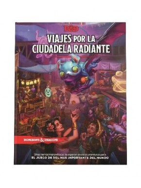 Portada del libro Viajes por la Ciudadela Radiante de Dungeons & Dragons