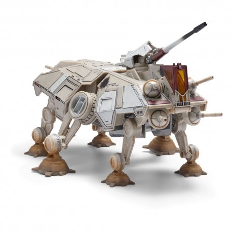 Veículo Star Wars AT-TE com figuras e detalhes realistas