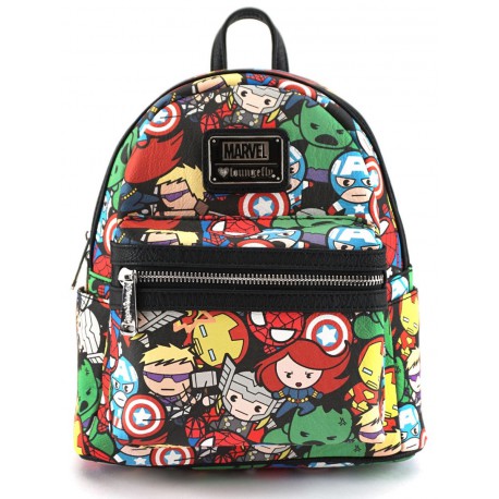 Bag Backpack, Marvel Kawaii Loungefly