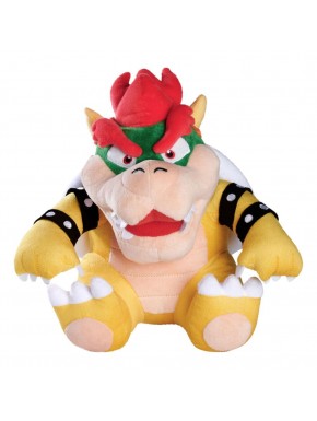Peluche de Bowser de Super Mario 27 cm con detalles auténticos