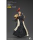 Figura articulada Sisters of Silence Warhammer con armadura dorada y capa roja