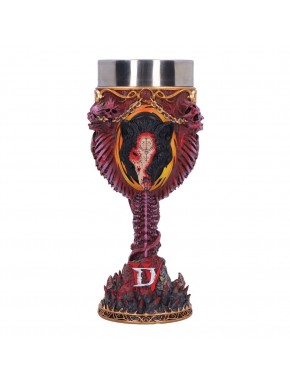 Cáliz Mephisto de Diablo IV pintado a mano de poliresina