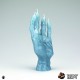 Vela azul Hellboy Hand of Glory con forma de mano