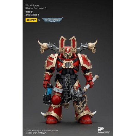 Figura articulada World Eaters Khorne Berzerker 13 cm Warhammer 40k