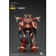 Figura de Khorne Berzerker roja y dorada articulada de 13 cm