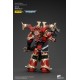 Figura de Khorne Berzerker roja y dorada articulada de 13 cm