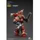 Figura de Khorne Berzerker roja y dorada articulada de 13 cm