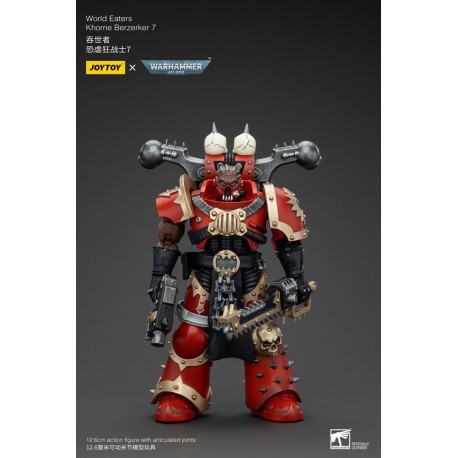 Figura Warhammer 40k Khorne Berzerker 13 cm articulada