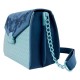 Bandolera azul Disney by Loungefly con bordado de Stitch