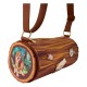 Bolsa transversal Disney by Loungefly O Cão e a Raposa com design de madeira e flores