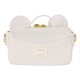 Bandolera Disney blanca con lazo y orejas