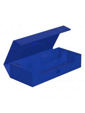 Caja azul Ultimate Guard Superhive abierta