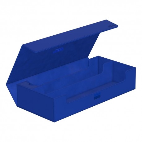 Caixa azul Ultimate Guard Superhive aberta