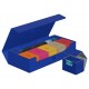 Caixa azul Ultimate Guard Superhive aberta