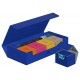 Caixa azul Ultimate Guard Superhive aberta
