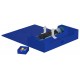 Caixa azul Ultimate Guard Superhive aberta