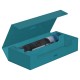 Caixa azul Ultimate Guard Superhive aberta