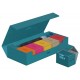Caixa azul Ultimate Guard Superhive aberta