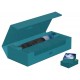 Caixa azul Ultimate Guard Superhive aberta