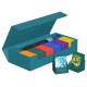 Caixa azul Ultimate Guard Superhive aberta