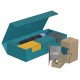 Caixa azul Ultimate Guard Superhive aberta