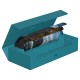 Caixa azul Ultimate Guard Superhive aberta