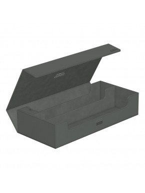 Caja Ultimate Guard Superhive 550+ XenoSkin gris abierta.