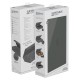 Caixa Ultimate Guard Superhive 550+ XenoSkin cinza aberta.