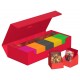 Caja Ultimate Guard Superhive 550+ roja abierta