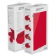 Caja Ultimate Guard Superhive 550+ roja abierta