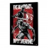 Poster en bois Marvel Deadpool & Wolverine 03 Maximum Effort