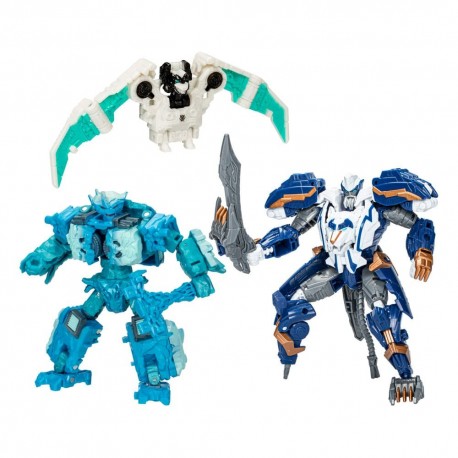 Figurine Transformers Thundertron, Calcitron et Nightstrike