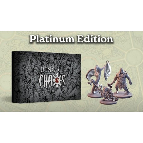 Ring of Chaos juego de mesa Platinum Edition con miniaturas