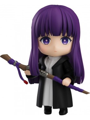 Figura Nendoroid Fern de Frieren con bastón y pelo morado