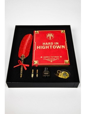 Set de escritura Dragon Age con pluma y cuaderno