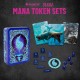 Juego de dados y fichas azules Magic the Gathering